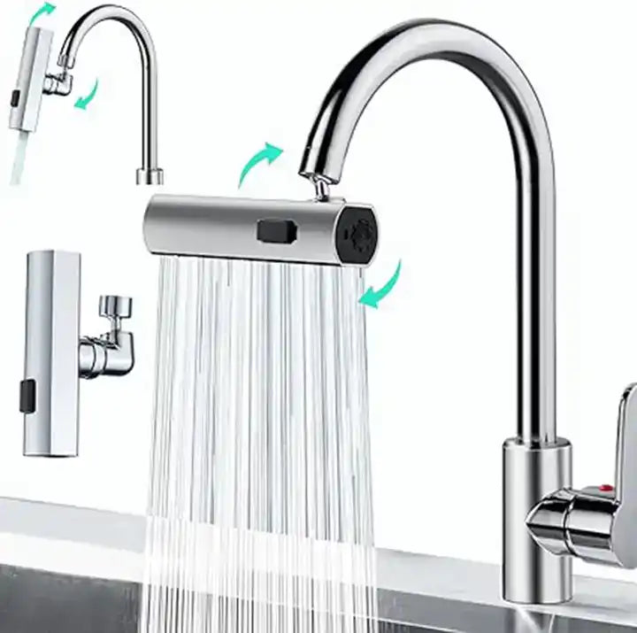 3 in 1 Multifunctional Water Faucet Adapter