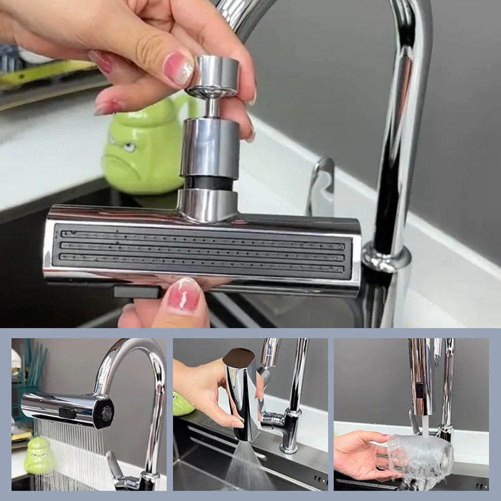 3 in 1 Multifunctional Water Faucet Adapter