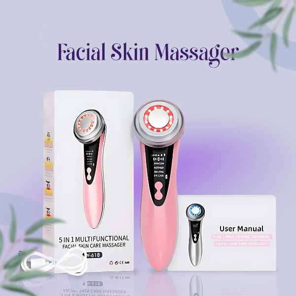 5 in 1 Multifunctional facial Facial Skin Massager